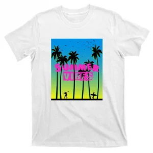 90s Skateboarder Surfer Summer Vibes T-Shirt