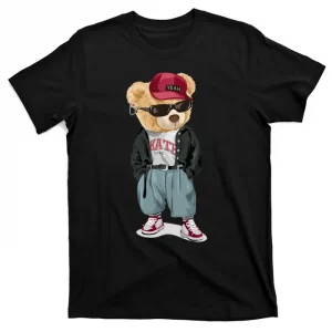 Cool Teddy Bear | Hip Hop Style T-Shirt