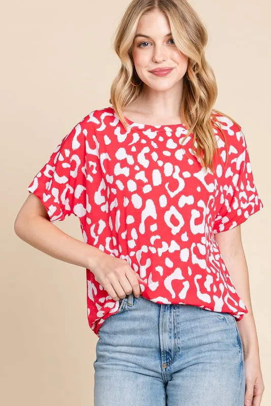 Animal-Print-Stretchy-T-Shirt-As-Shown-2