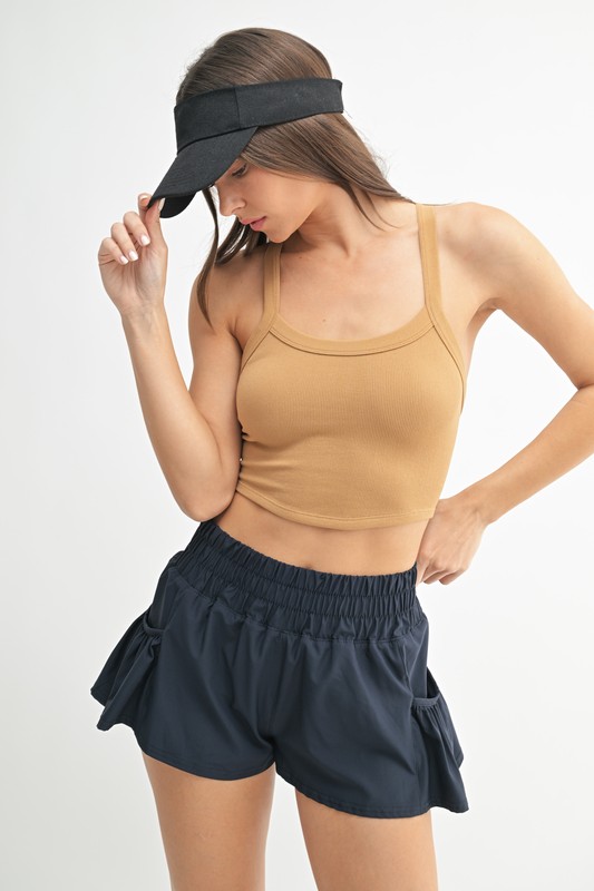 Seamless-Solid-Cami-Mocha-25 Seamless Solid Cami - Mocha 25